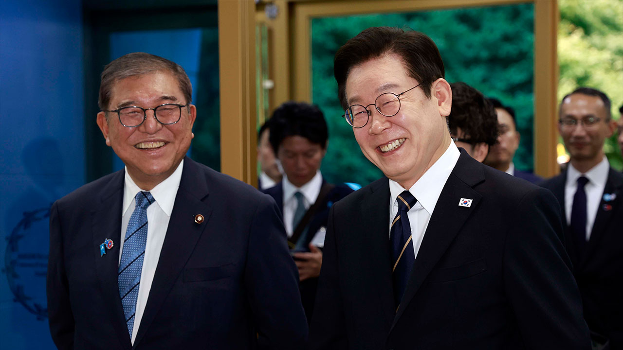 이 대통령, 이시바 총리와 한일 정상회담‥"지방 발전 문제에 관심"