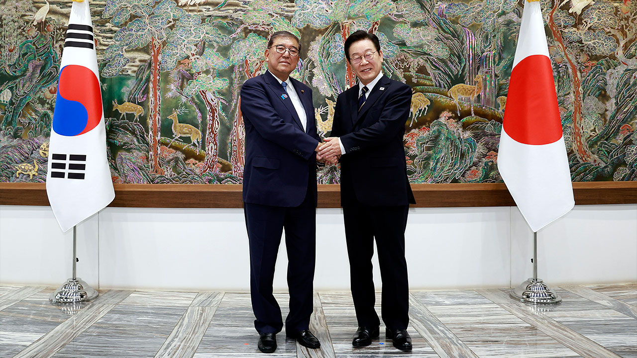 이 대통령, 이시바 총리와 한일 정상회담‥"지방 발전 문제에 관심"