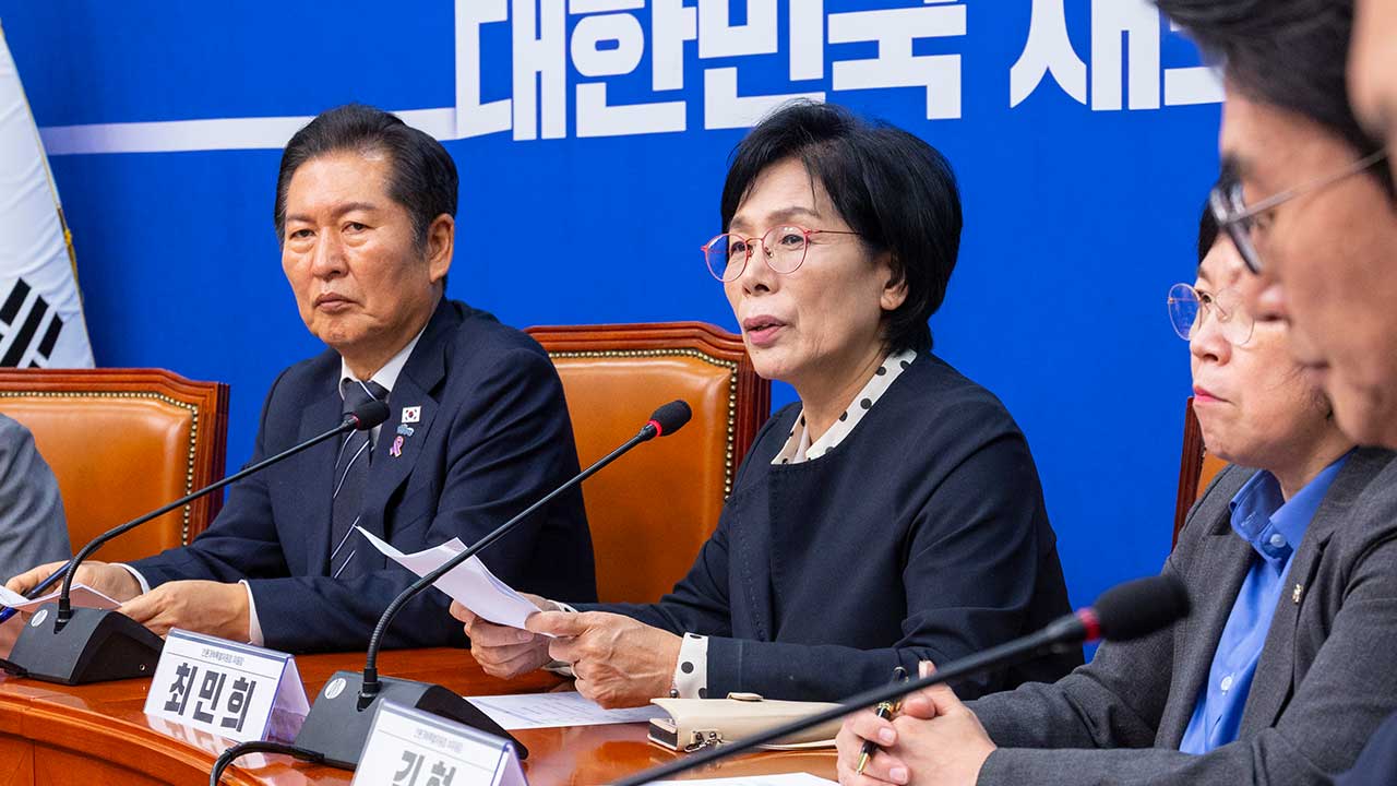 국힘 미디어특위 "최민희, MBC 국감 중 보도본부장 퇴장 조치‥이해충돌 그 자체"