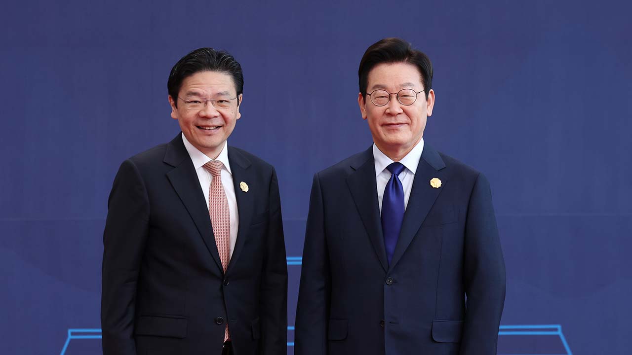 이 대통령, 오늘 한-싱가포르 정상회담‥오찬 메뉴는 '한식 해산물'