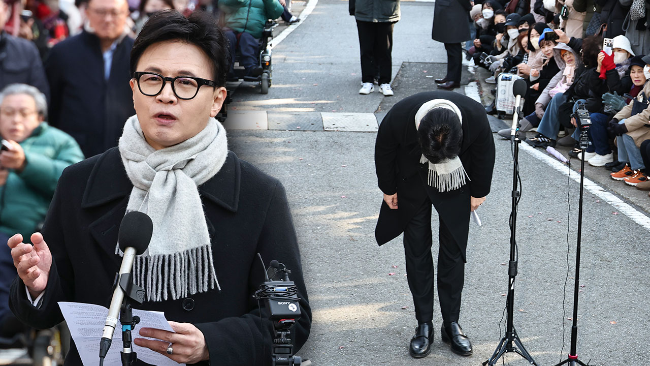 장동혁과 정반대 입장 낸 한동훈 "비상계엄이 모든 것 망쳤다"