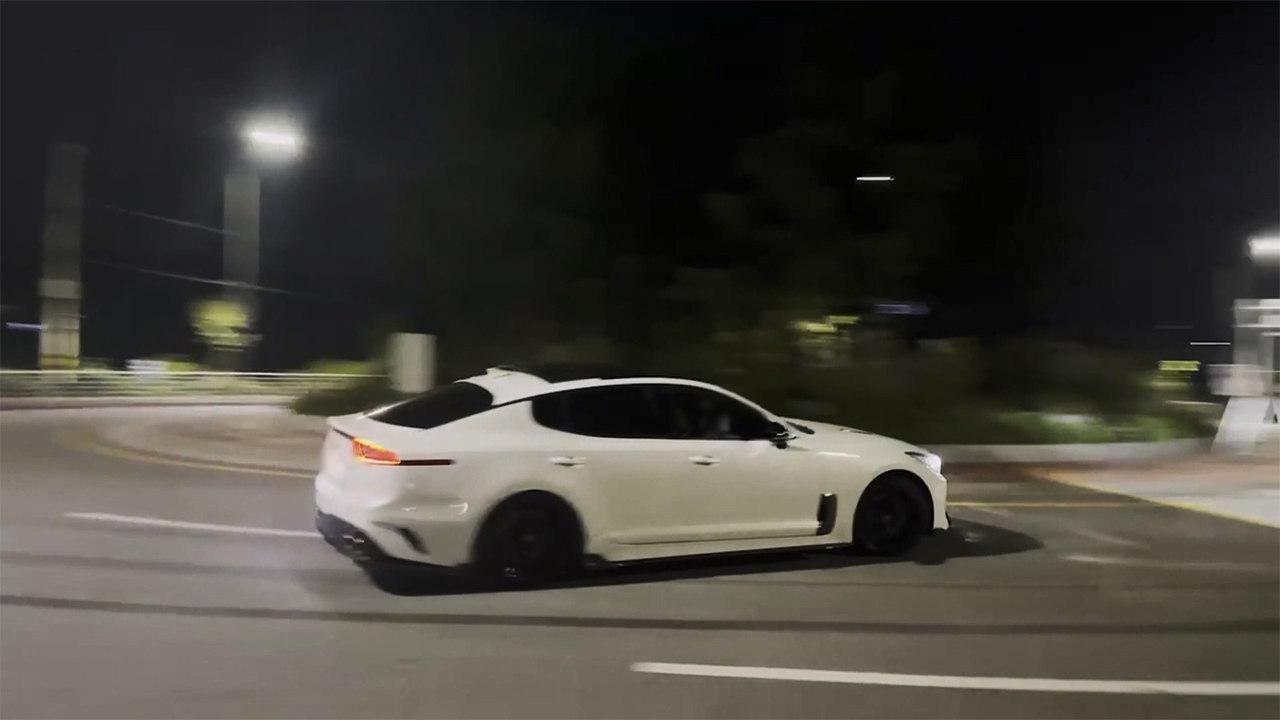 에버랜드 옆 심야 '드리프트'‥난폭운전 20대 무더기 검거