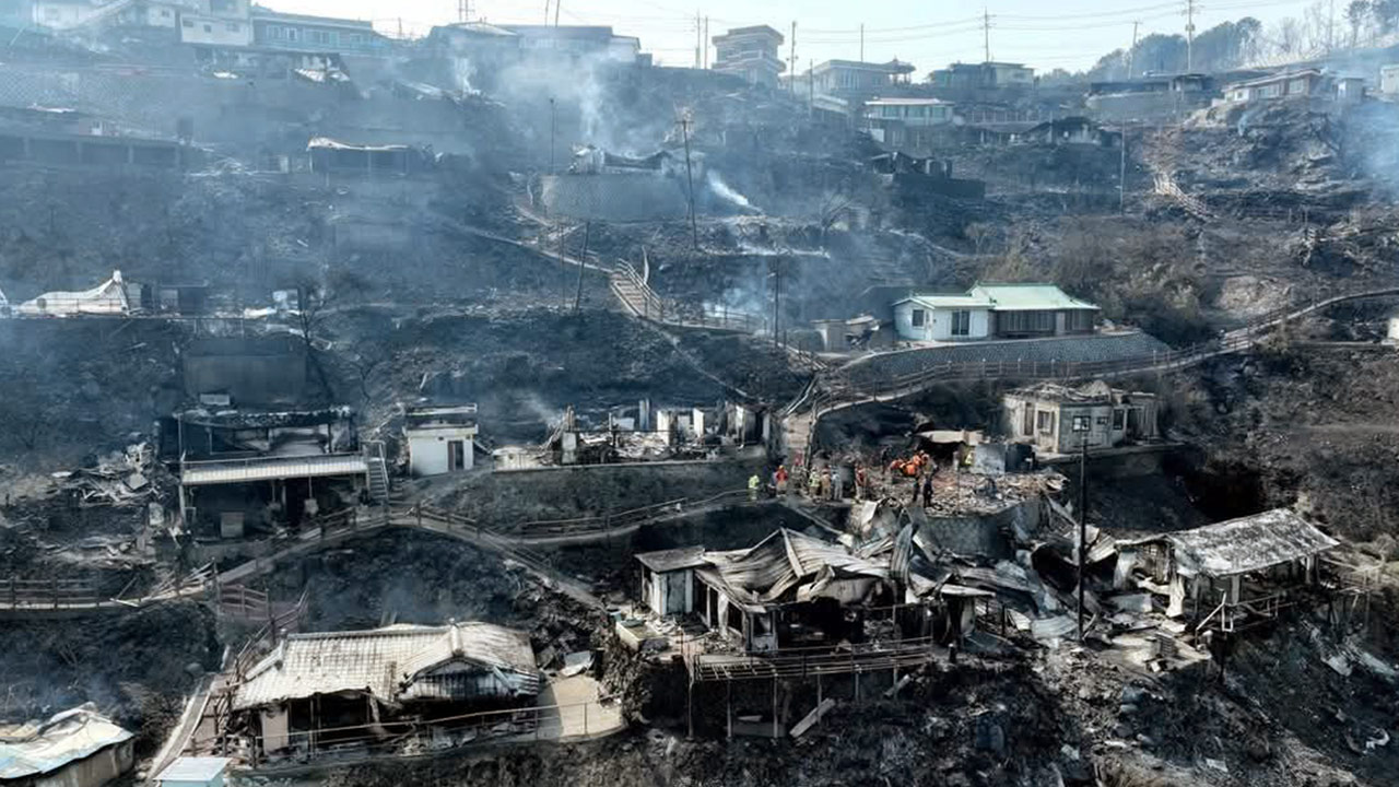 경북 영덕서 산불감시원 숨진 채 발견‥영덕 사망자 9명