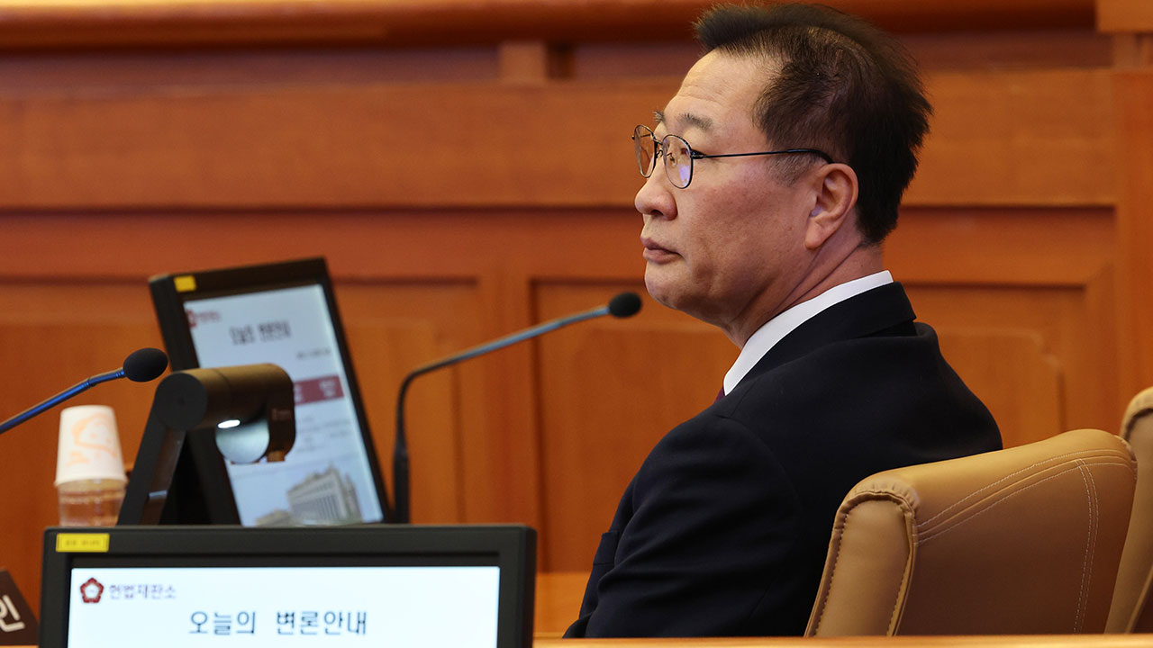 '안가 회동' 박성재 법무장관 탄핵심판 오늘 선고