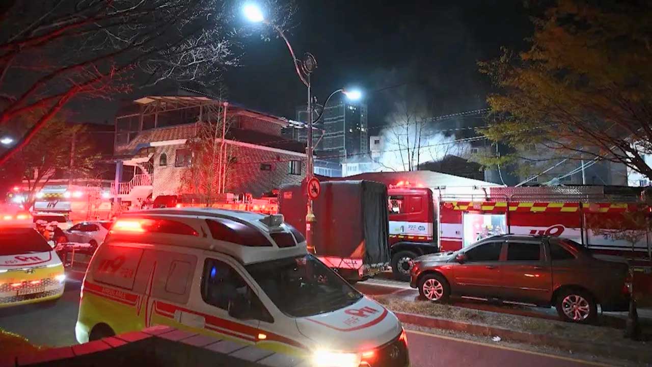 경기 동두천 주택서 불‥1명 사망·1명 중상