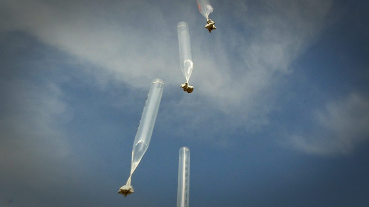 인천 강화도서 '대북전단 풍선' 날린 40대 검거
