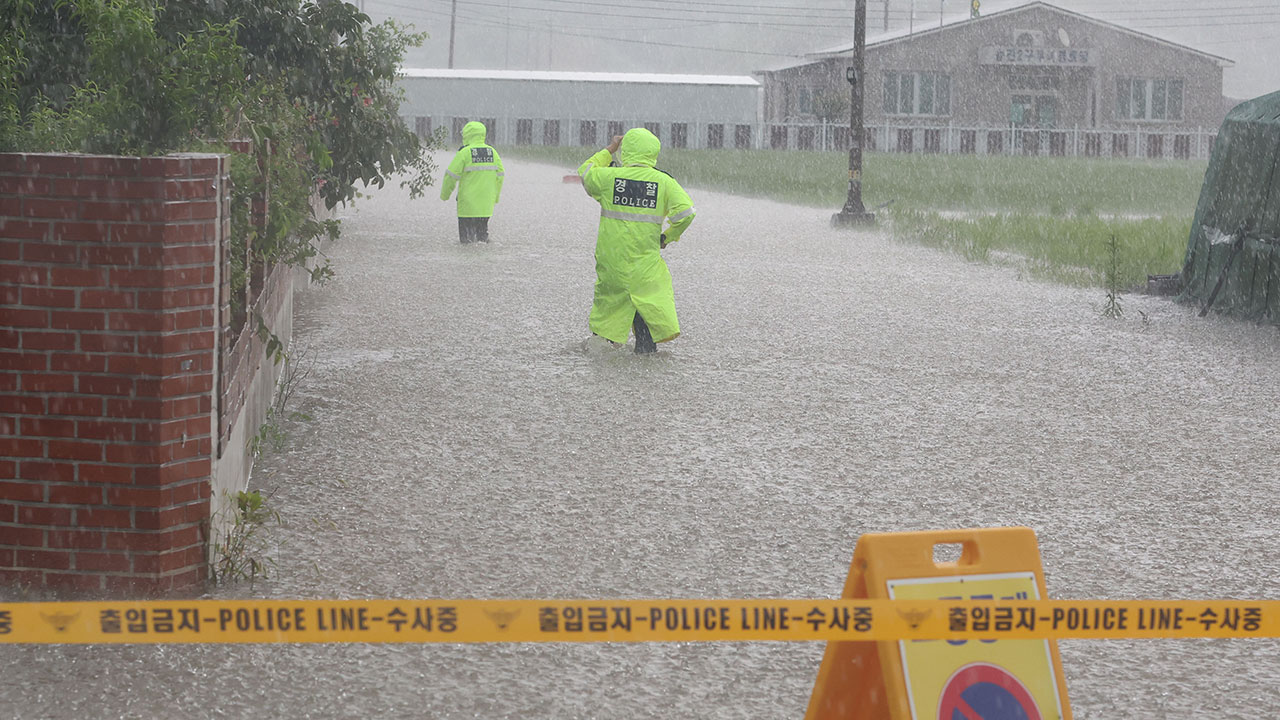 경남 비 피해 신고 75건‥인명피해 없어