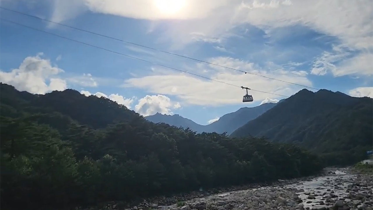 설악산 케이블카 멈춤 사고‥승객 87명 2시간 넘게 공포