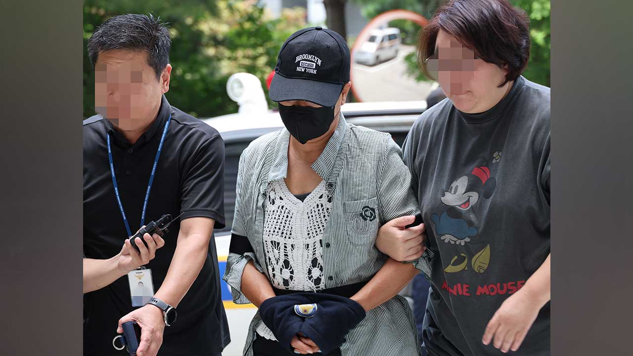 '남편 중요 부위 절단' 아내·가담한 사위 법원 출석해 침묵‥구속 기로