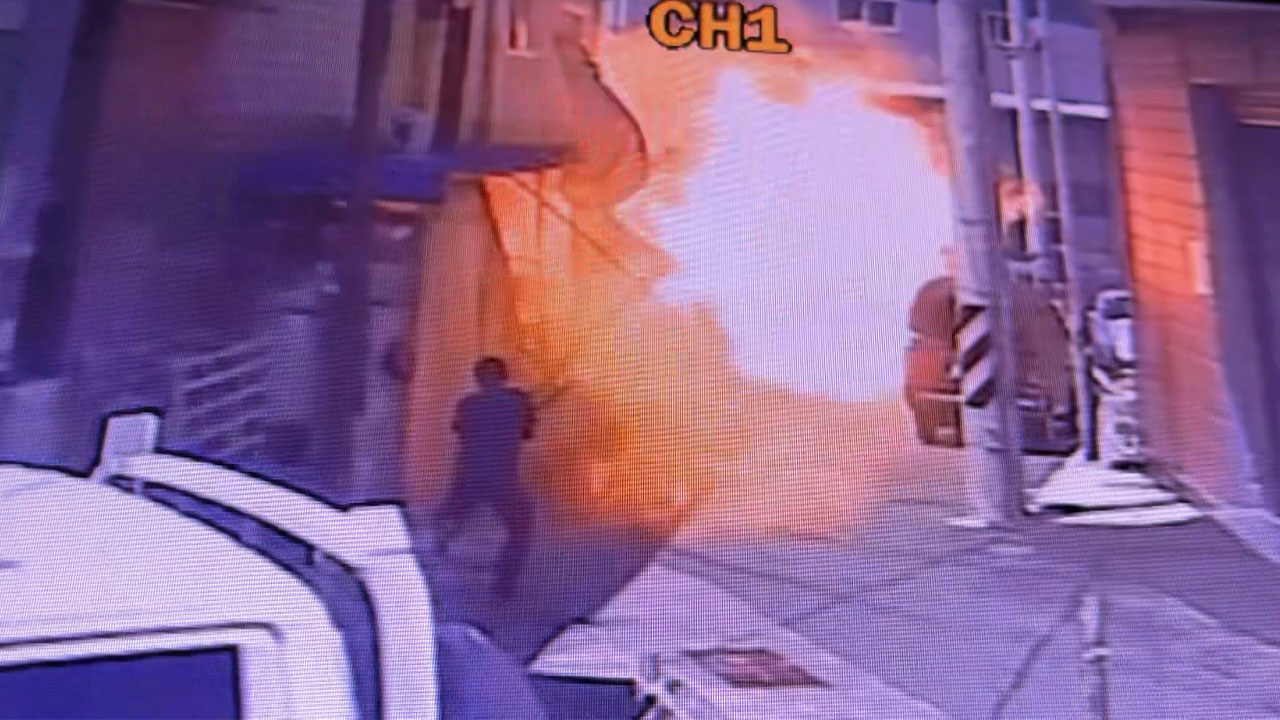 부산 공장 LPG 충전 중 폭발·화재‥2명 중상
