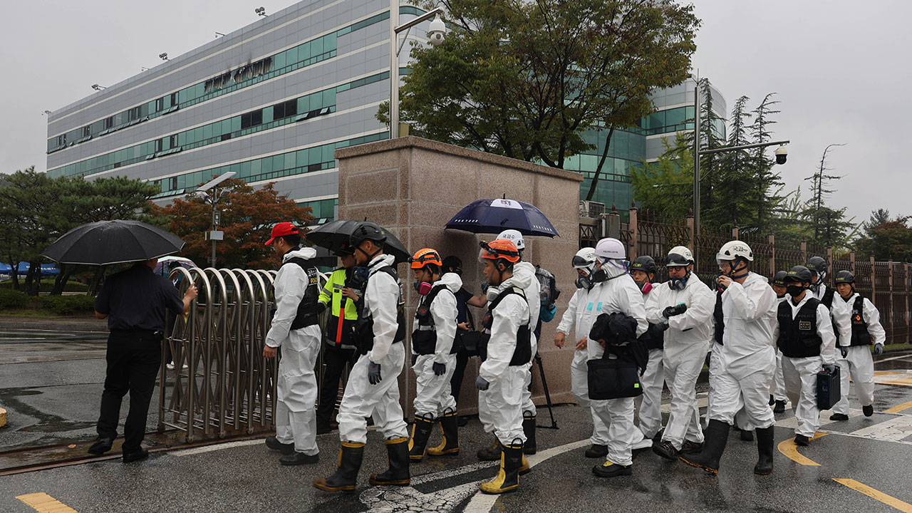 경찰, 전담수사팀 구성해 국정자원 화재 원인 수사 본격화