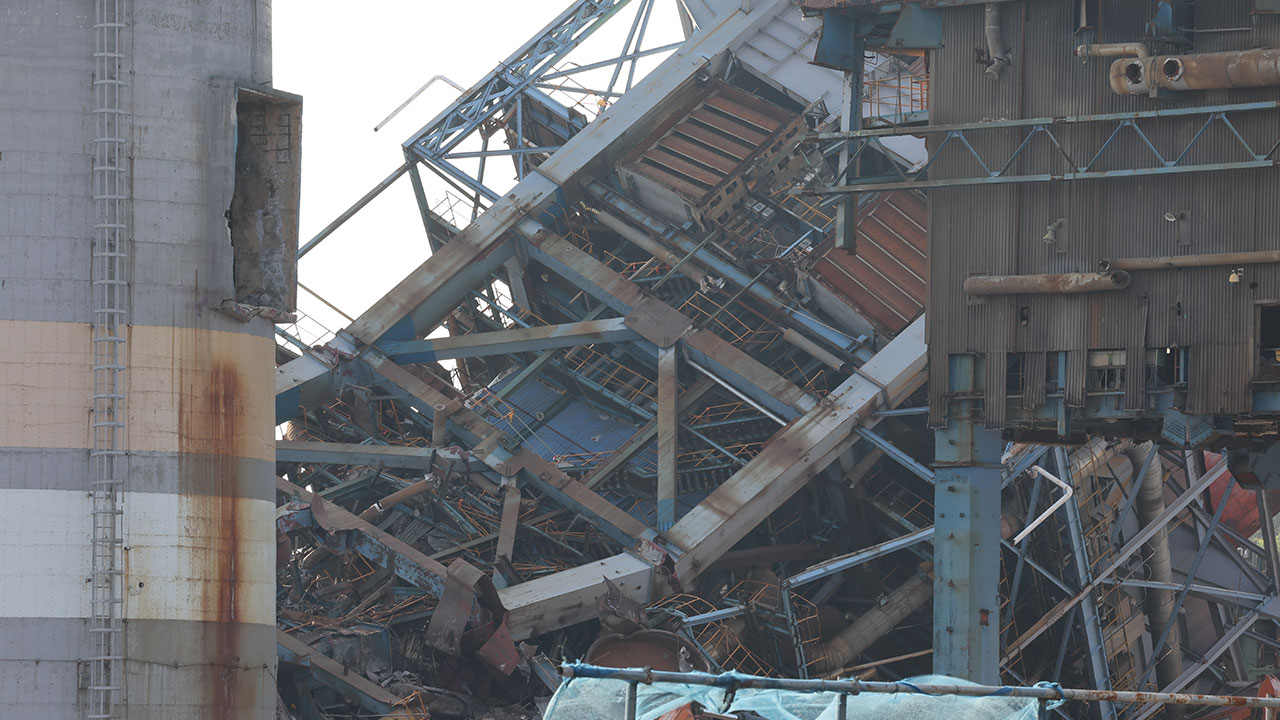 소방청, 울산화력발전소 매몰 사고에 국가소방동원령 발령