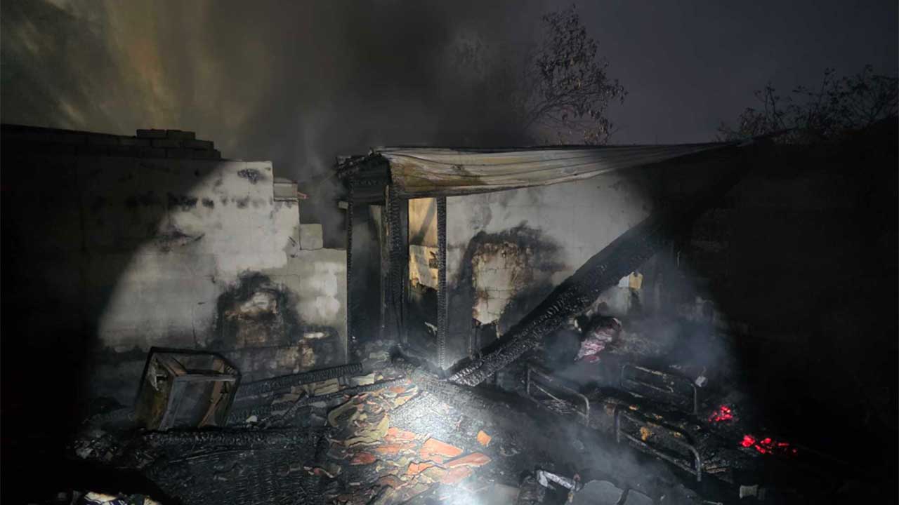 강원 횡성 단독주택에 불‥노부부 숨져