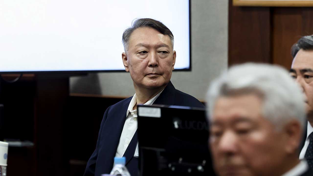 '김건희 국정농단' 특검, 윤석열 소환‥처음이자 마지막 조사