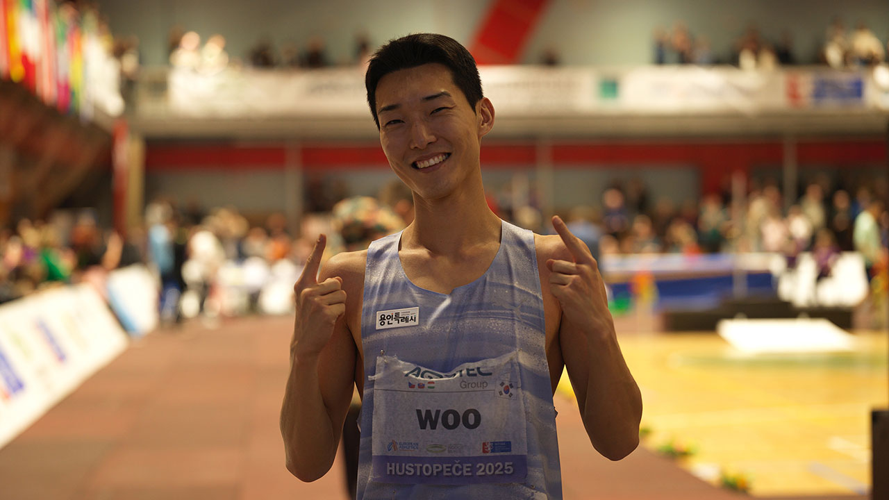 높이뛰기 우상혁, 시즌 첫 대회서 2m 31로 우승‥2025년 기록 공동 1위