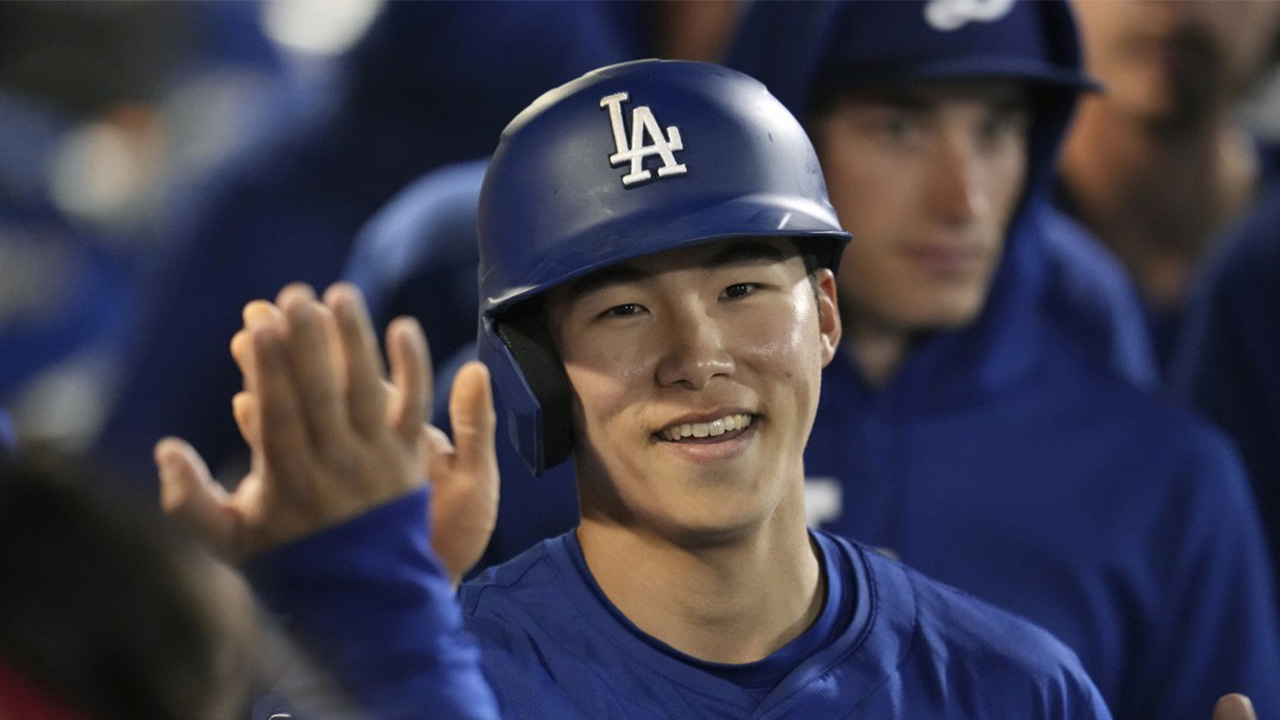 LA 다저스 김혜성, 대주자로 출전‥메이저리그 데뷔 첫 도루