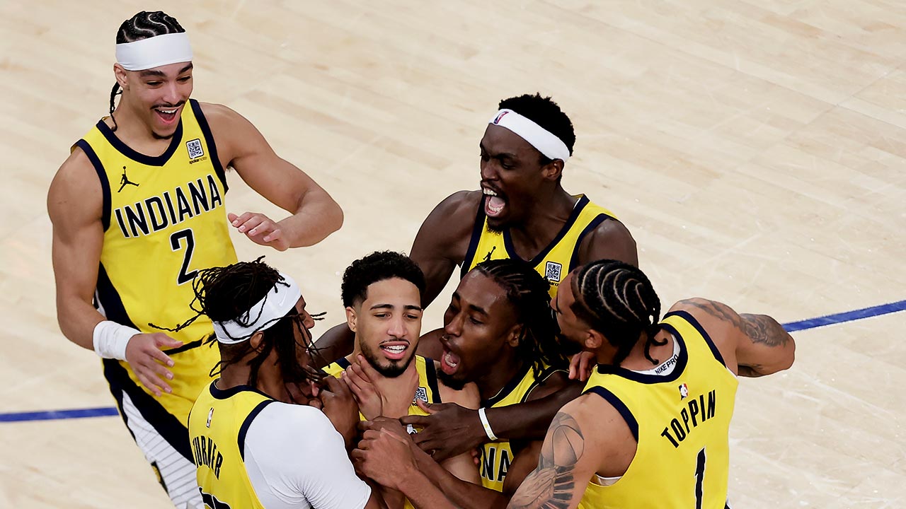 NBA 인디애나, 뉴욕에 대역전승‥동부 결승서 기선 제압