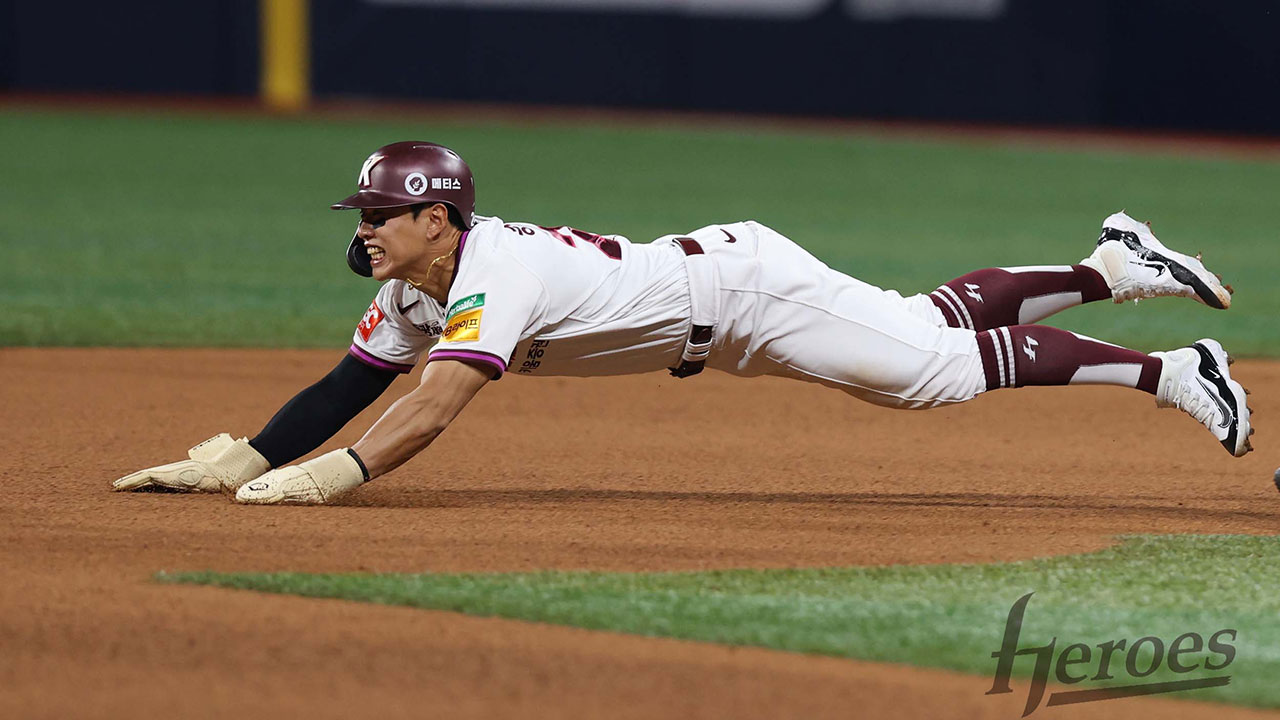 키움 송성문, 30연속 도루 성공‥이종범 넘어 신기록 달성