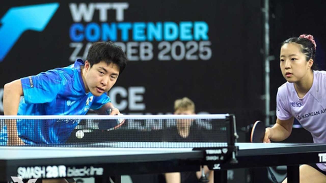 탁구 임종훈-신유빈, WTT 미국 스매시 혼합 복식 8강 진출