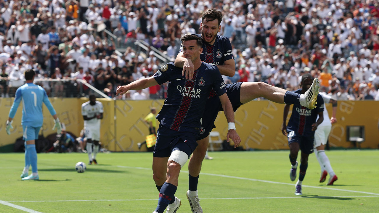 '유럽 챔피언' 파리생제르맹, 레알마드리드 4-0 완파··클럽월드컵 결승행