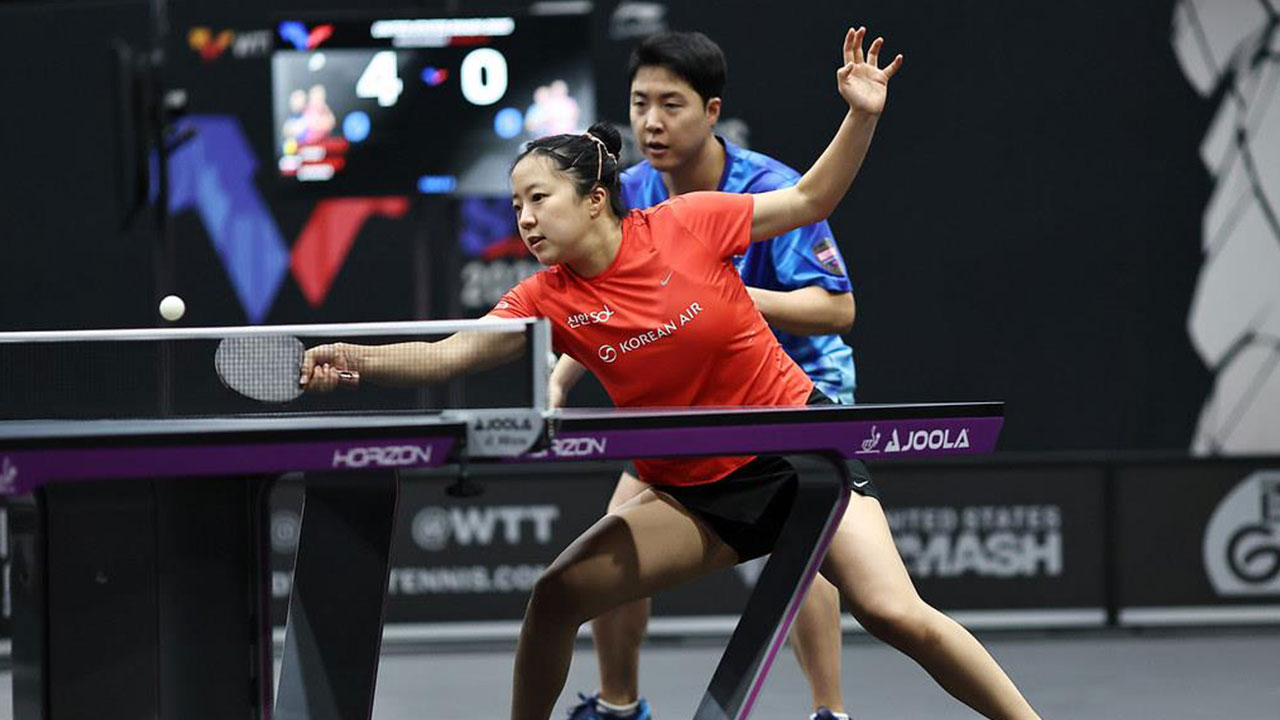 임종훈-신유빈, WTT 미국 스매시 혼복 4강행‥3주 연속 우승 향해 순항