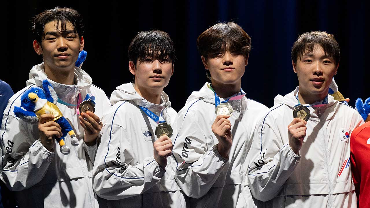 펜싱 남자 사브르 박상원, 하계 U대회 개인·단체전 금