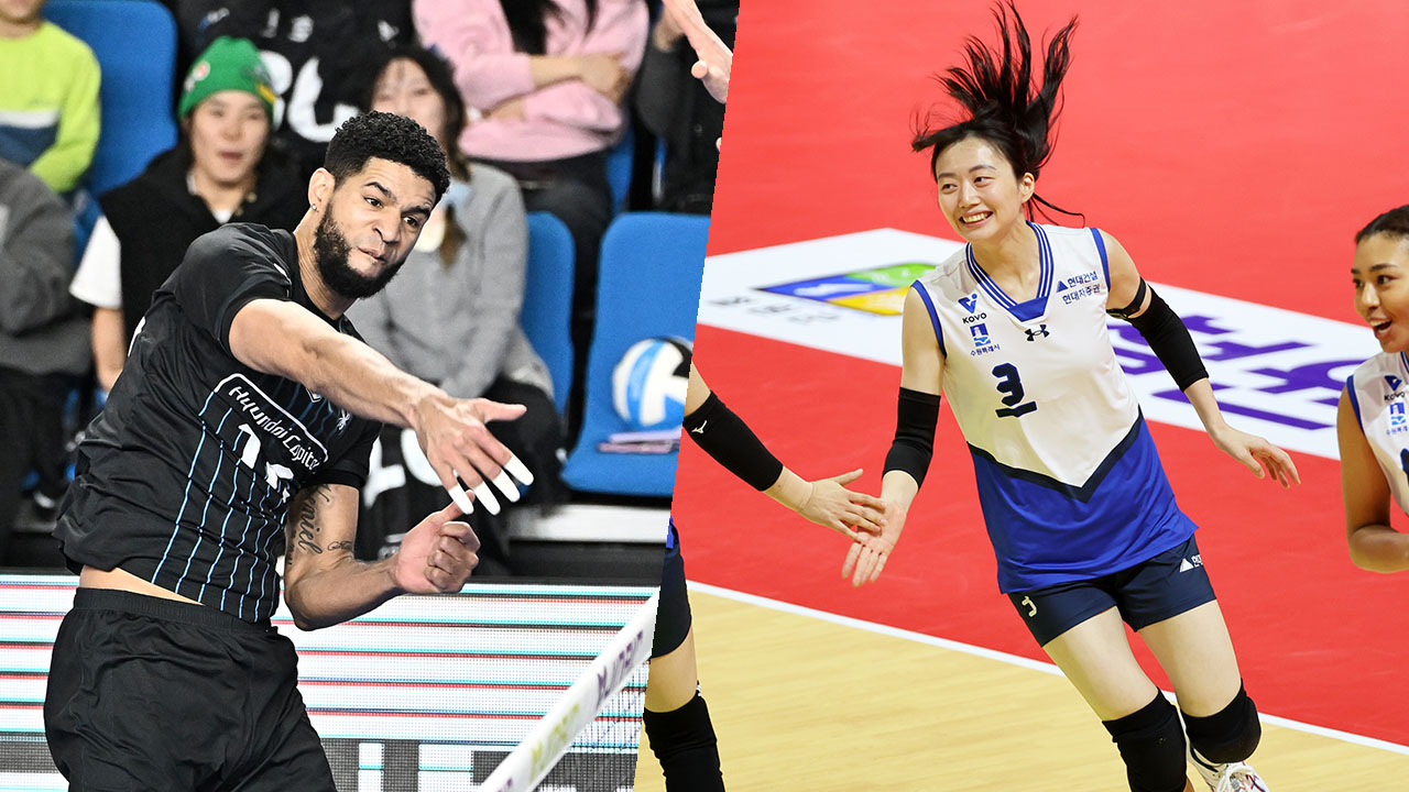 현대캐피탈 레오·현대건설 김다인, 프로배구 3라운드 MVP 선정
