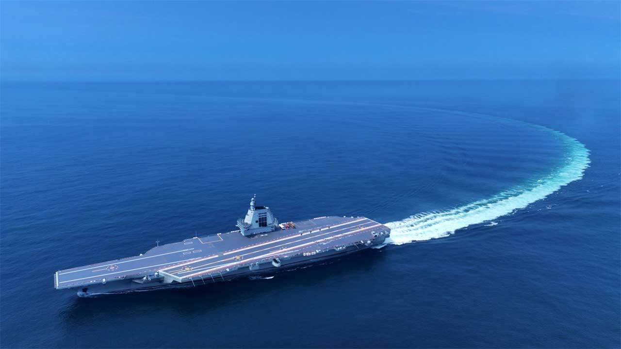 중국 관영매체 "3호 항모 푸젠함에 조기경보기 탑재할 듯"