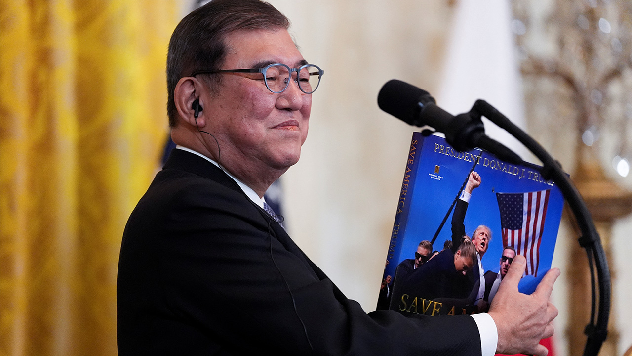 이시바 "트럼프, 회담서 방위비 증액 요구 안 해‥北 비핵화 공감"