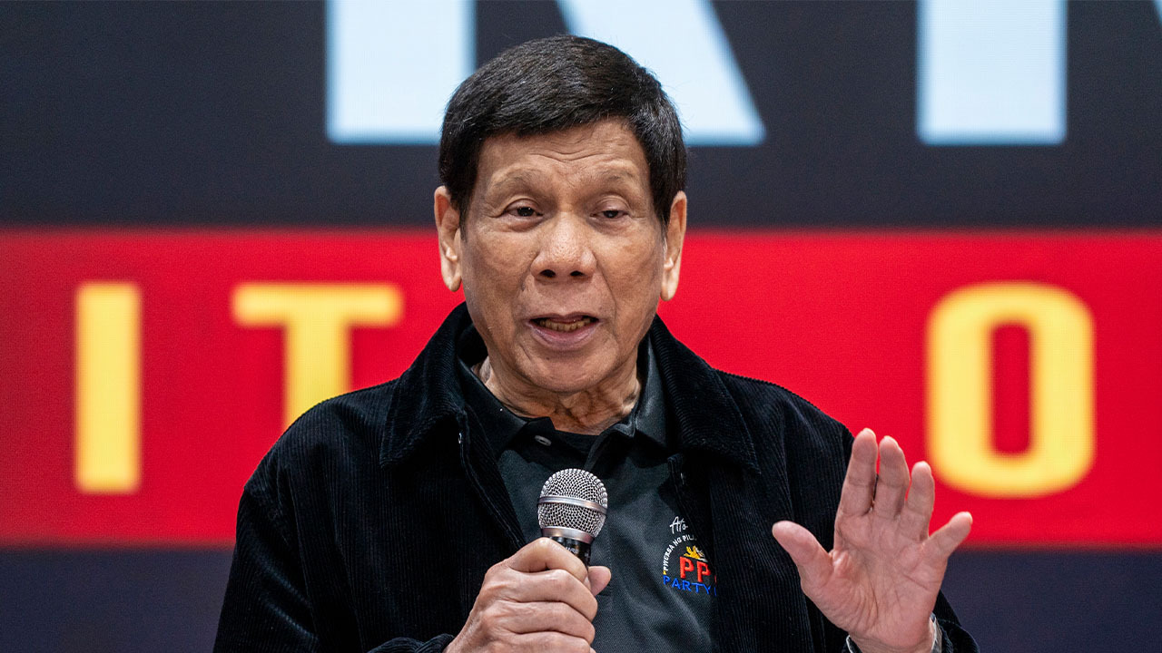 필리핀 두테르테 전 대통령 체포‥'마약과의 전쟁' ICC 영장집행