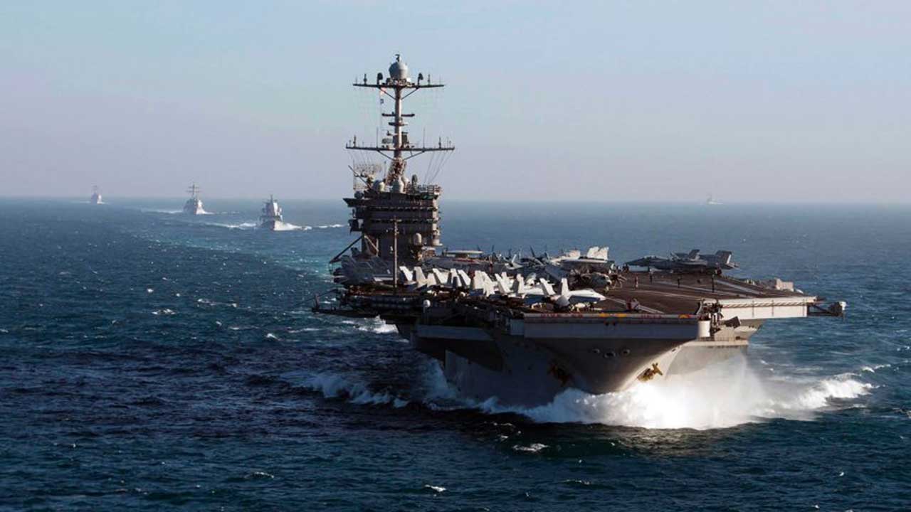 후티, 미 항모에 드론·미사일 공격‥미 "항모 근접도 못 해"