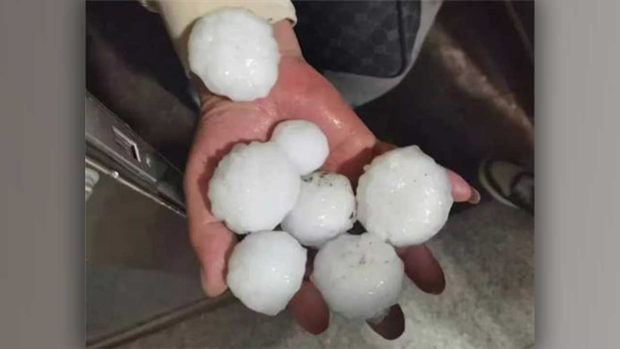 중 베이징에 '달걀 크기' 우박‥"피해 추정액 616억 원"