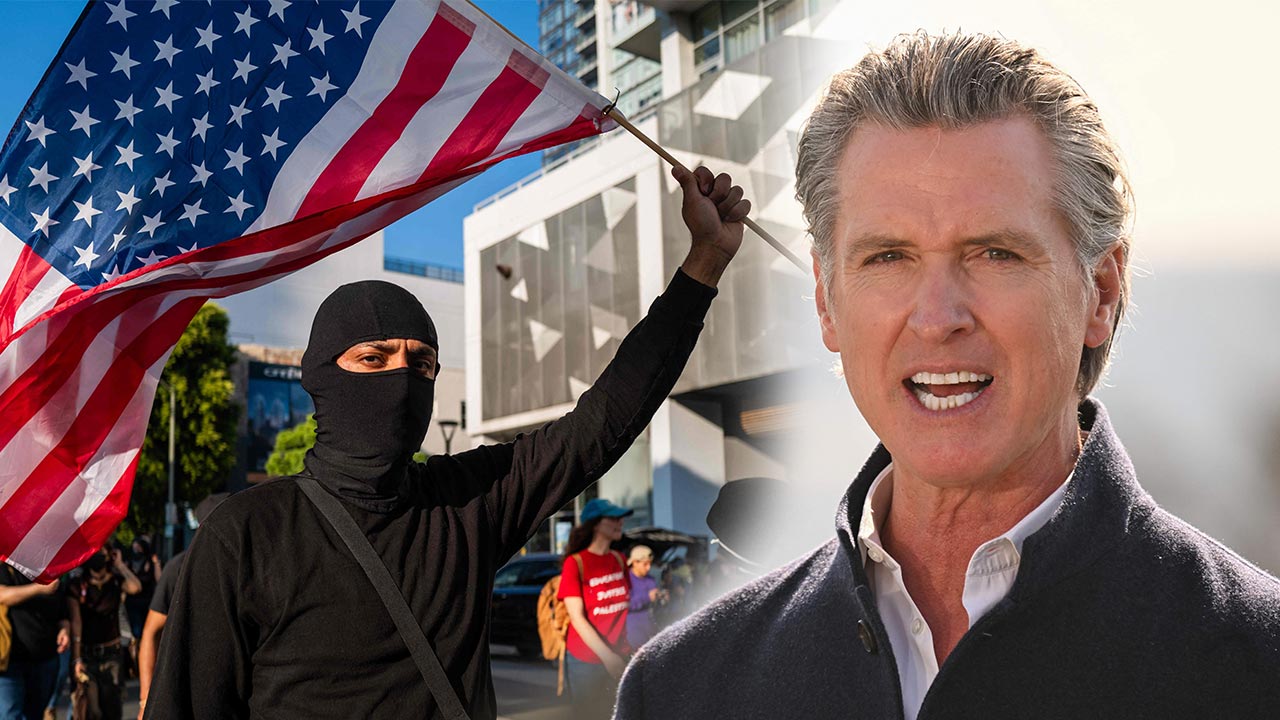 뉴섬 "민주주의 눈앞 피습"‥트럼프 LA 군투입에 대국민연설