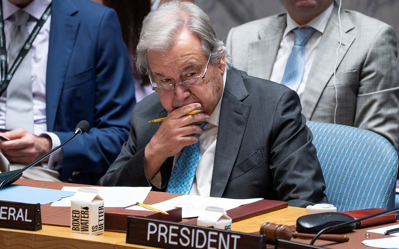 유엔 총장 "보복의 수렁에 빠져들 위험‥외교가 승리해야"