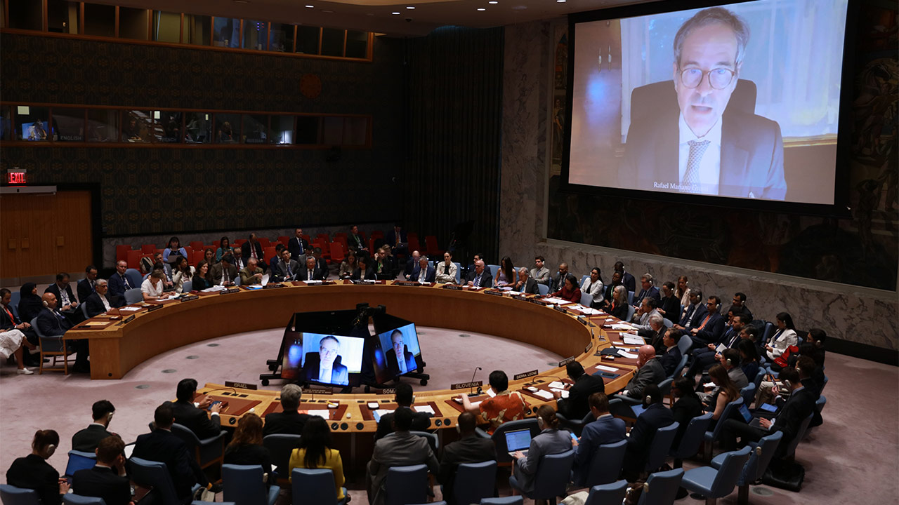 IAEA 수장 "외부 방사능 누출 없어"