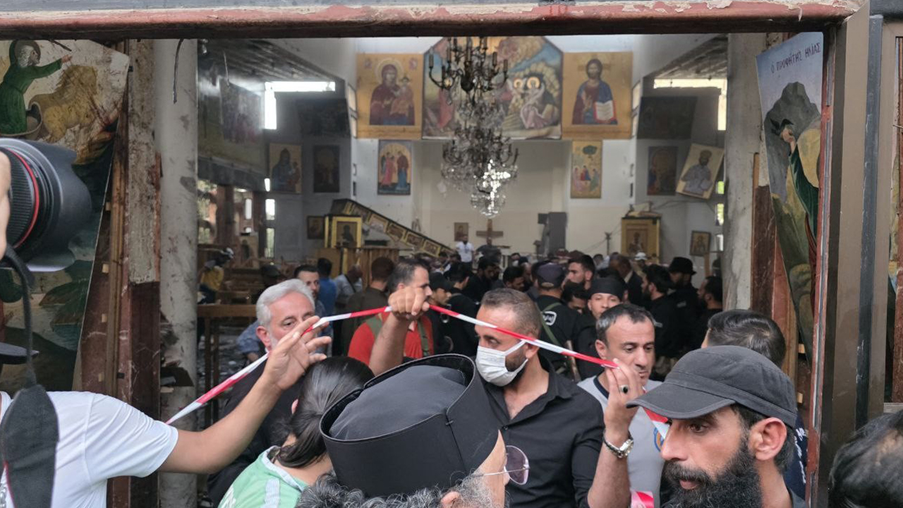 시리아 다마스쿠스 정교회 성당에 폭탄테러‥20명 사망