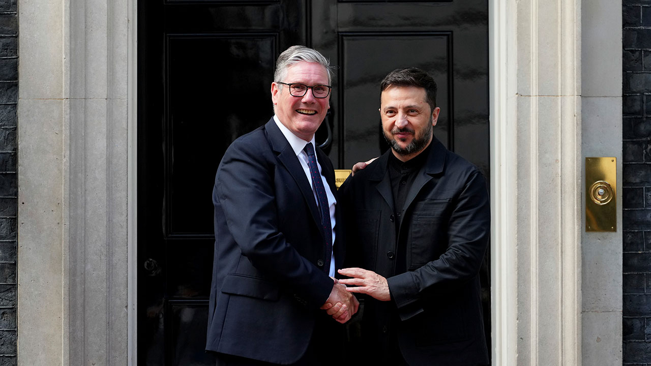 英·우크라, 나토 회의 앞 정상회담‥'군수품 공동생산' 합의