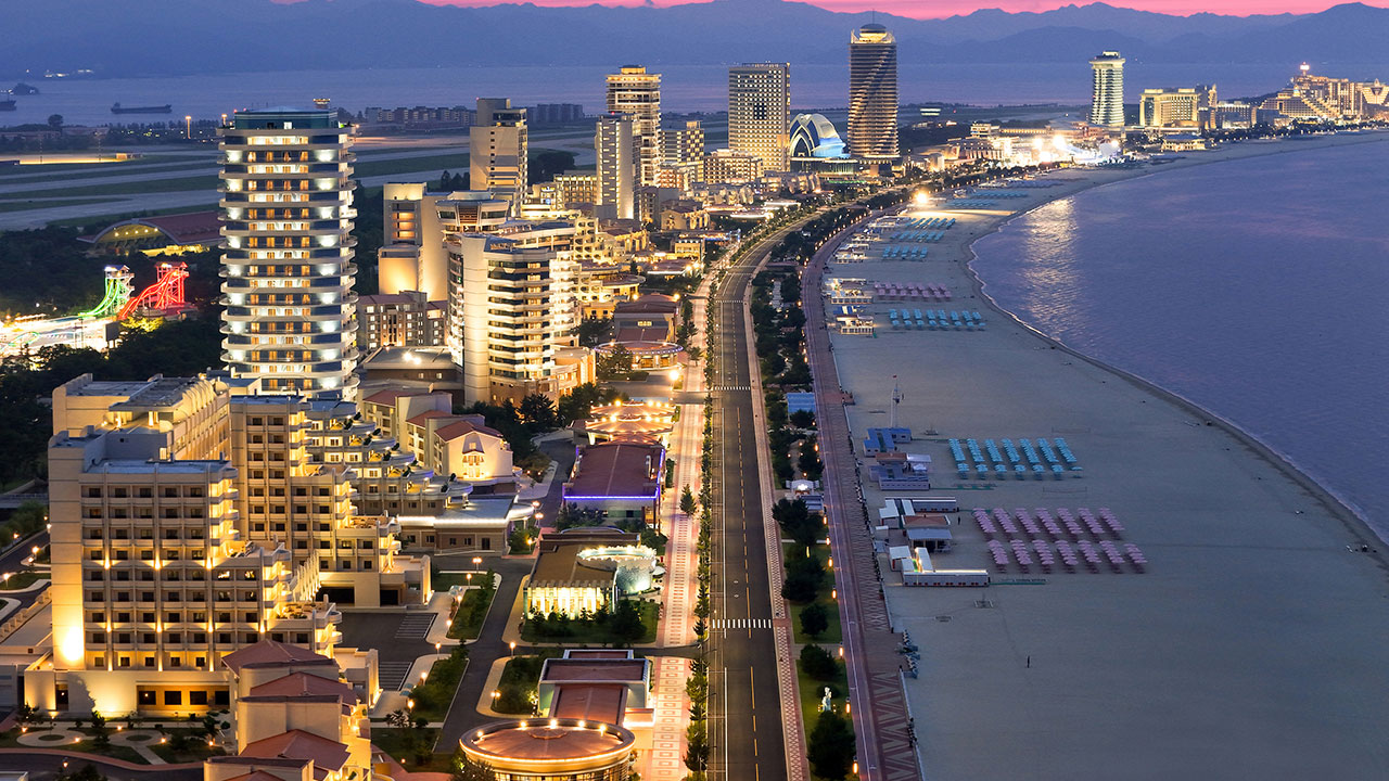 북한 갈마 해안관광지구에 러시아 관광단 다음 달 첫 방문