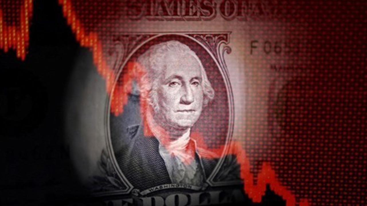 미국 달러화 가치 3년여 만에 최저 수준 하락