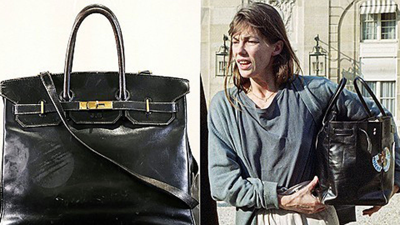 제인 버킨의 오리지널 '버킨백' 경매에서 130억 원대 낙찰