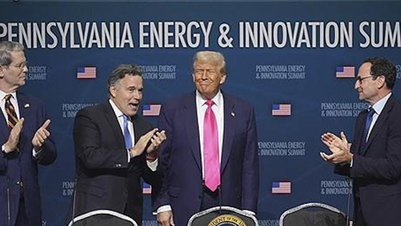 트럼프, AI인프라에 역점‥"펜실베이니아에 127조 원 민간투자"