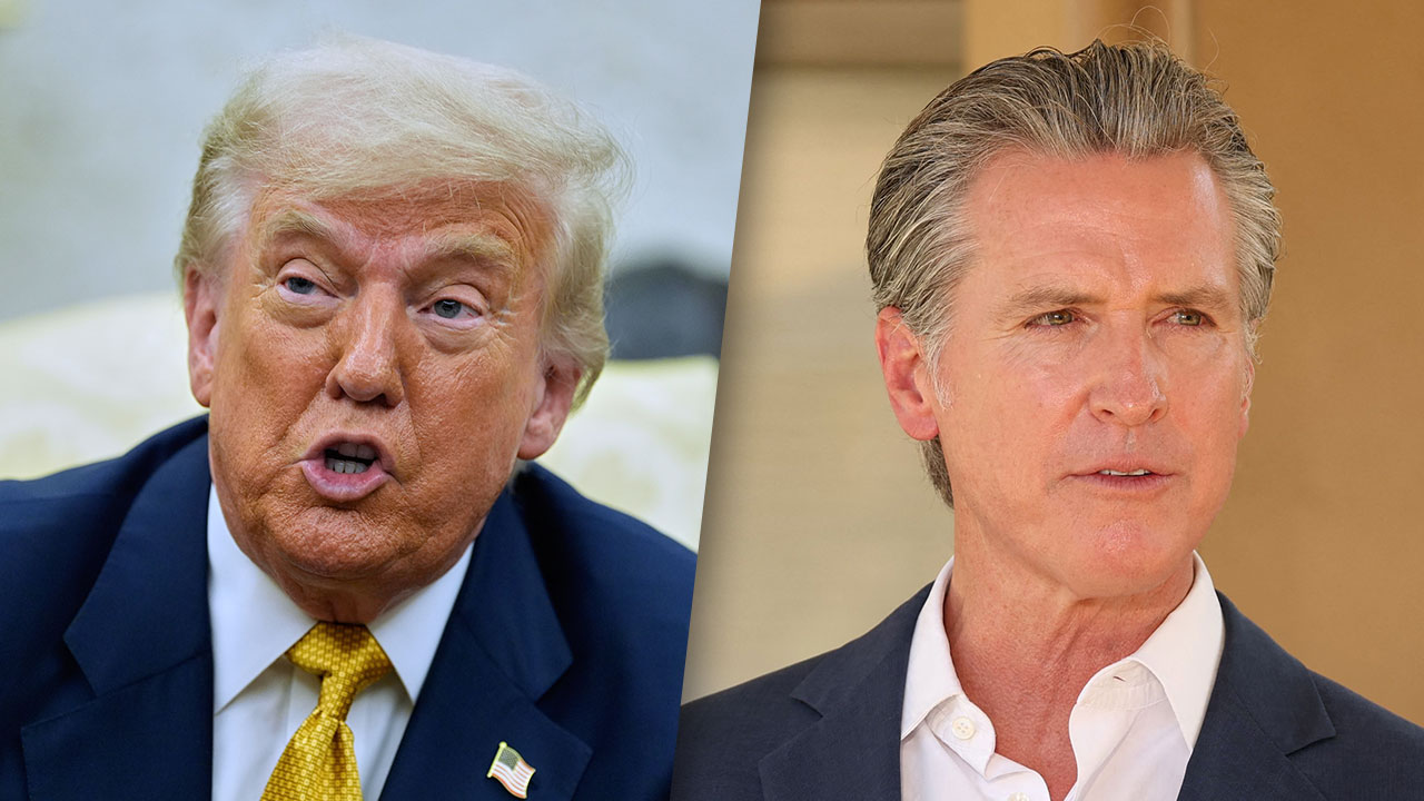 트럼프-뉴섬 또 충돌‥캘리포니아 고속철 예산 취소에 소송전