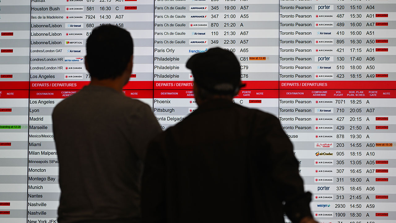 에어캐나다 노조 파업 중단‥항공기 운항 단계적 재개