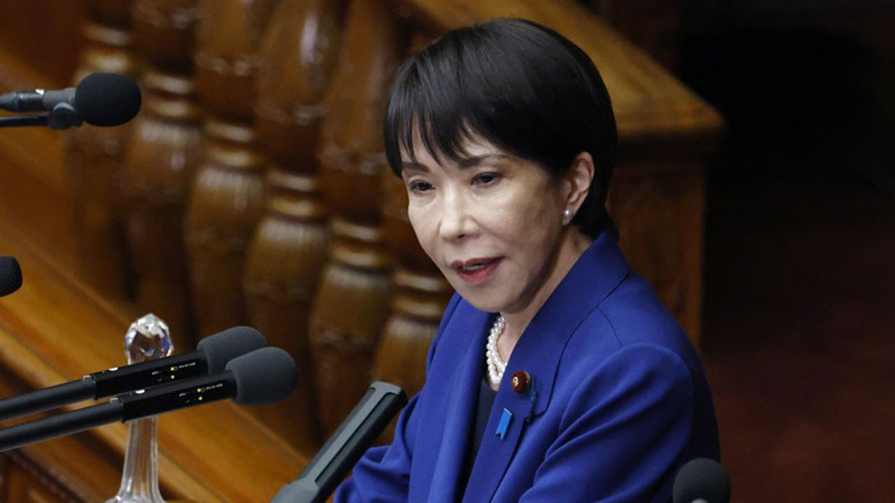 일본 다카이치, 첫 국회 연설서 "한국 정상과 대화해 관계강화 모색"