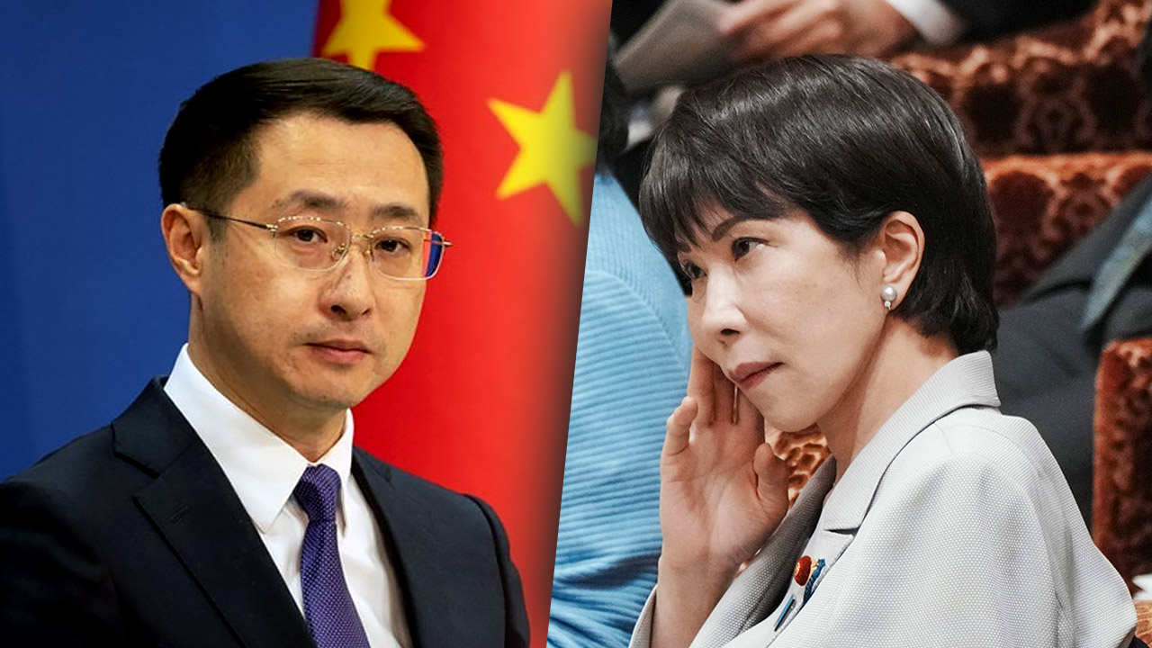 中외교부 "日총리 대만 문제 불장난하면 타죽어"