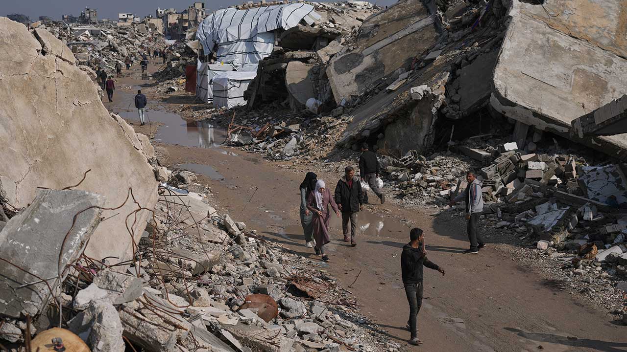 이스라엘군, 팔레스타인 가자시티에 박격포 오발‥10여 명 부상