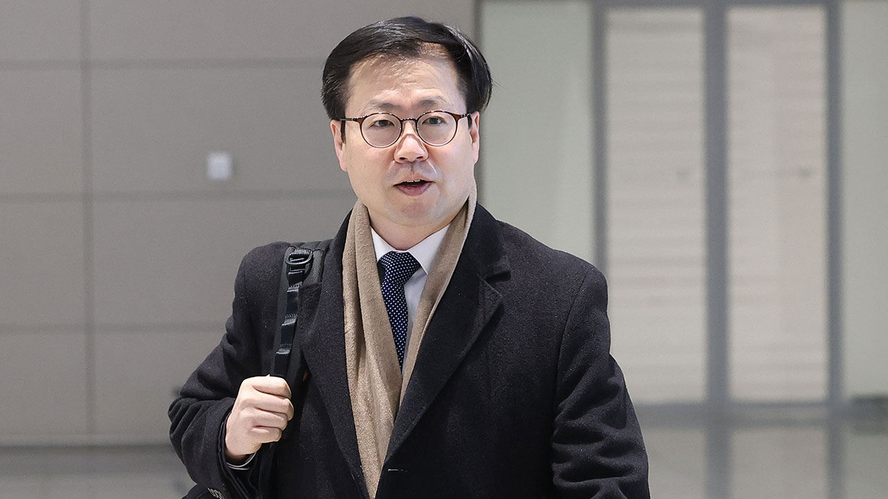 여한구 통상본부장 방미 출국‥"국내 디지털 입법 오해 해소"