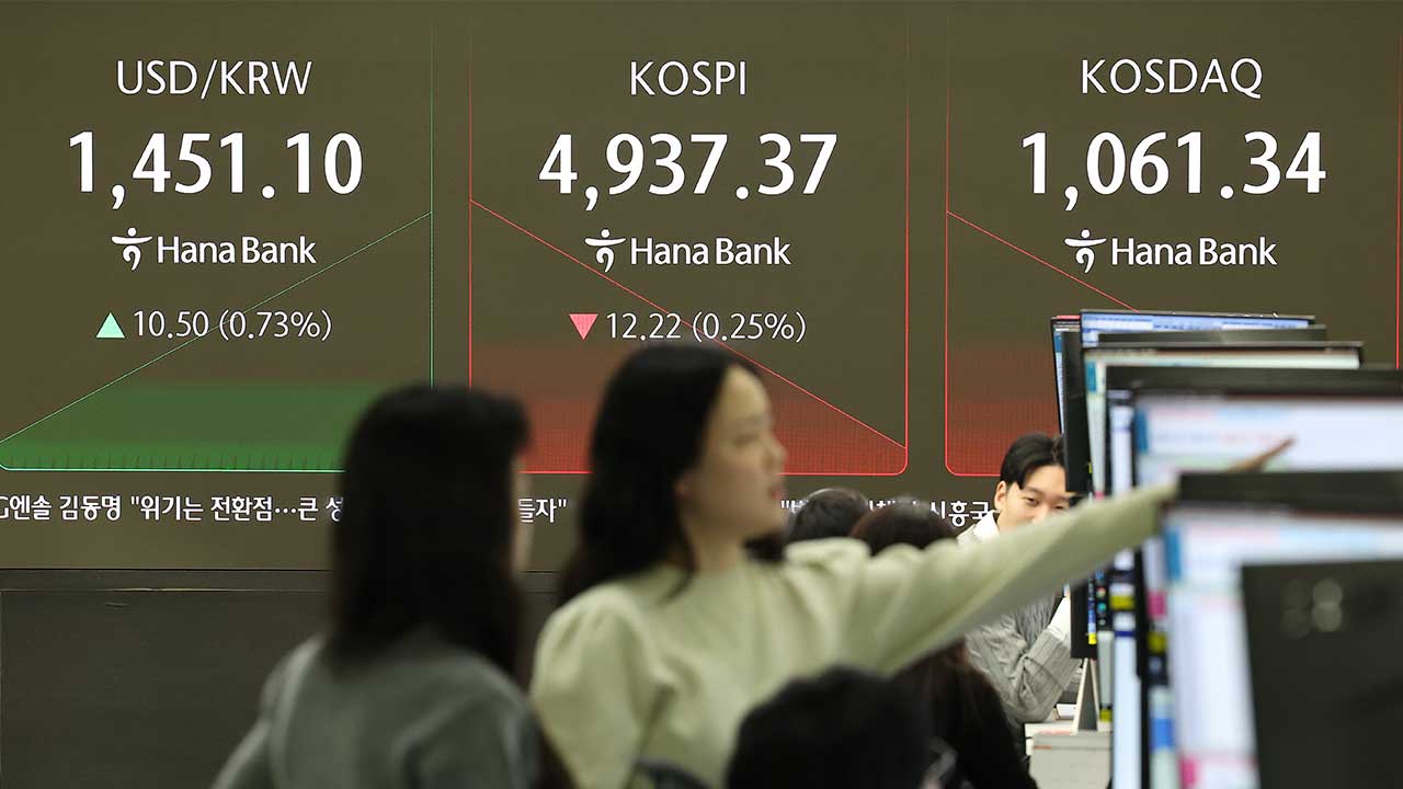 트럼프 '관세 25%' 발언에 환율 닷새 만에 상승