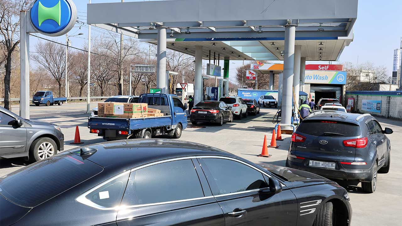 전국 휘발유 가격 어제보다 12.2원 하락