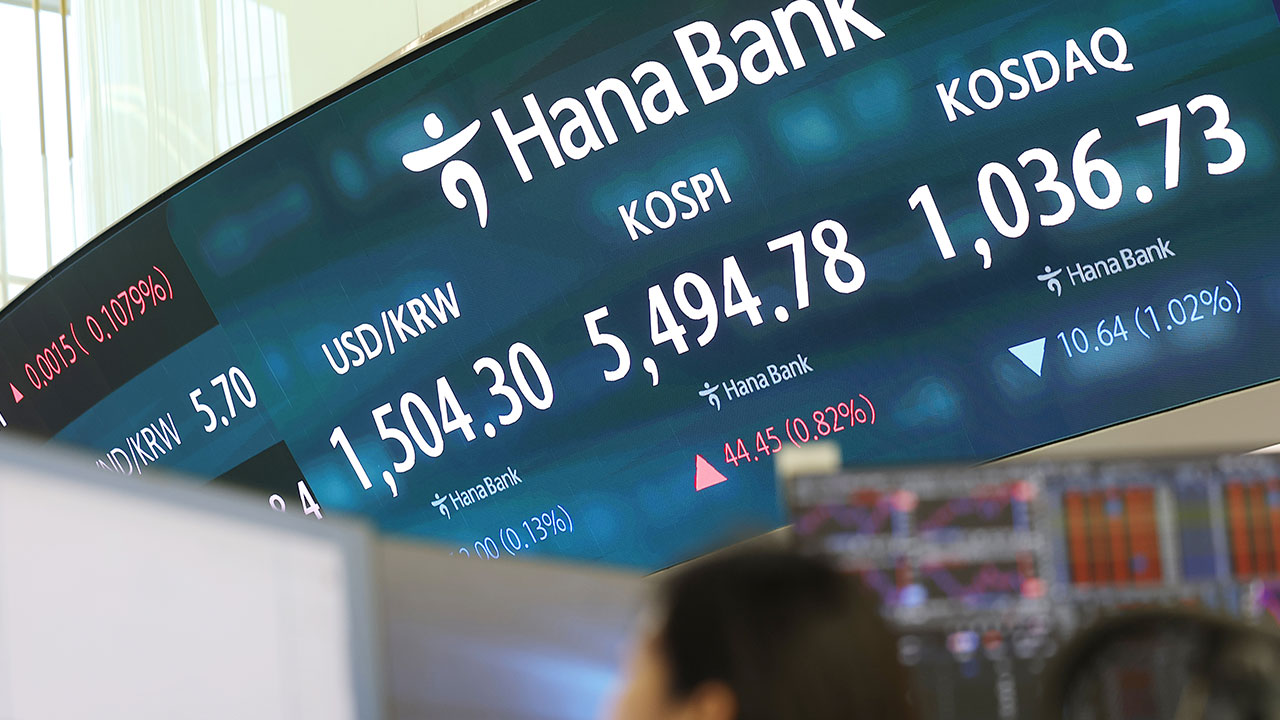 코스피 5%대 상승 출발하며 5,800 회복‥환율 1479.9원